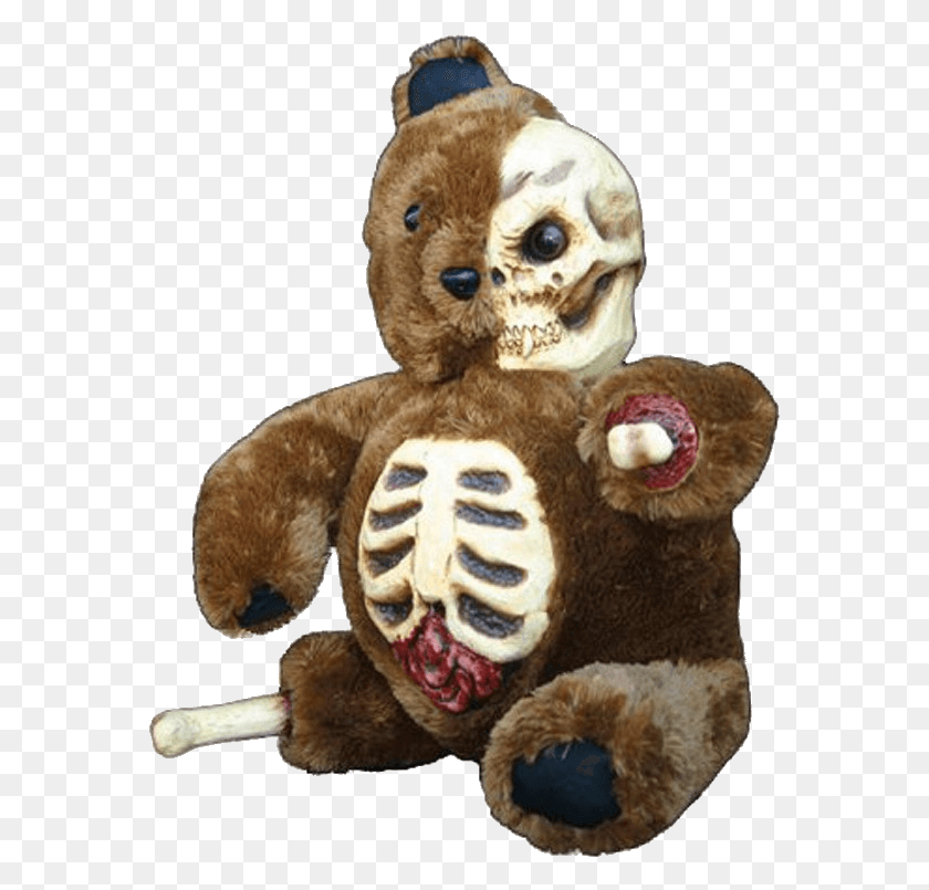571x745 Zombie Teddy Bear, Plush, Toy, Sweets HD PNG Download