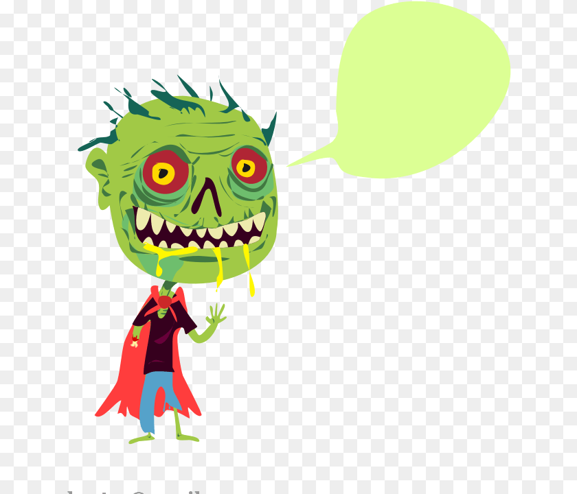 647x720 Zombies Clipart Cartoon, Balloon, Baby, Person, Art PNG