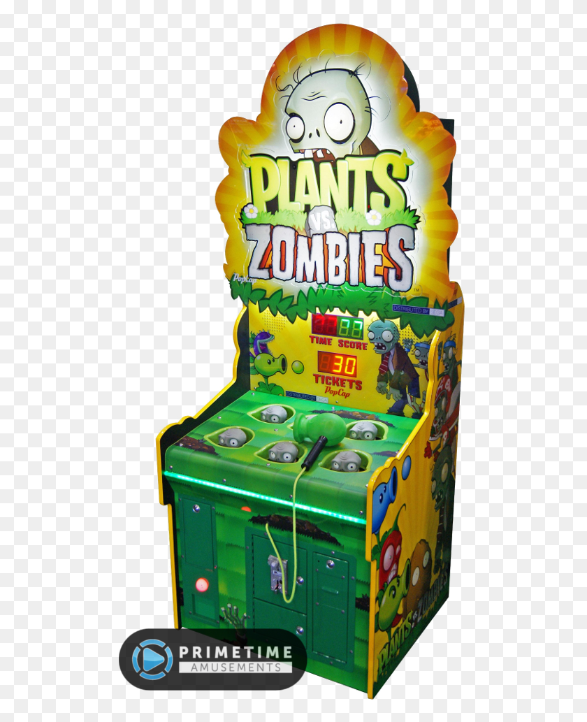 501x973 Zombies Whacker Plants Vs Zombies Redemption, Arcade Game Machine, Toy HD PNG Download