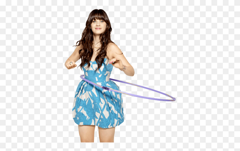 392x469 Zooey Deschanel, Person, Human, Clothing HD PNG Download