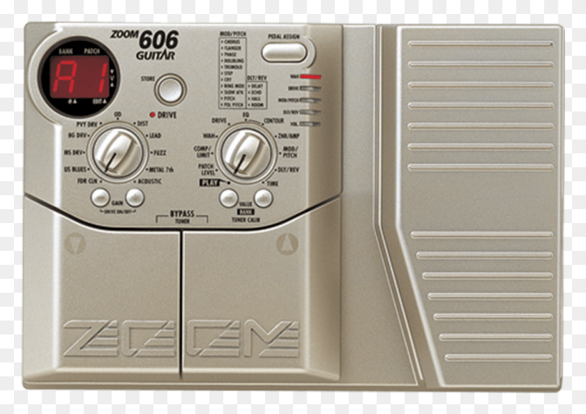 996x682 Zoom 606 Guitar, Electronics, Amplifier, Tape Player HD PNG Download