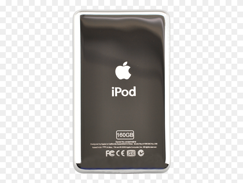 344x572 Descargar Png Zoom Apple Ipod Classic Back, Electrónica, Teléfono Móvil, Teléfono Hd Png