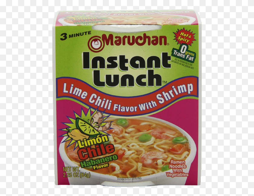 495x586 Zoom Bilde Maruchan Instant Lunch, Label, Text, Food HD PNG Download