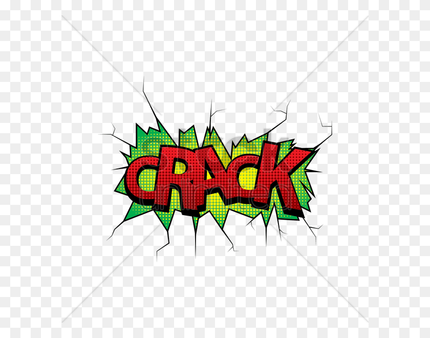 600x600 Zoom Crack Comic Crack, Bow, Text, Light HD PNG Download