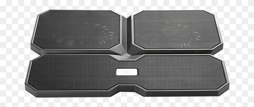 679x295 Zoom Deepcool Wind Pal Fs Laptop Cooling Pad 17quot Metal Mesh, Speaker, Electronics, Audio Speaker HD PNG Download