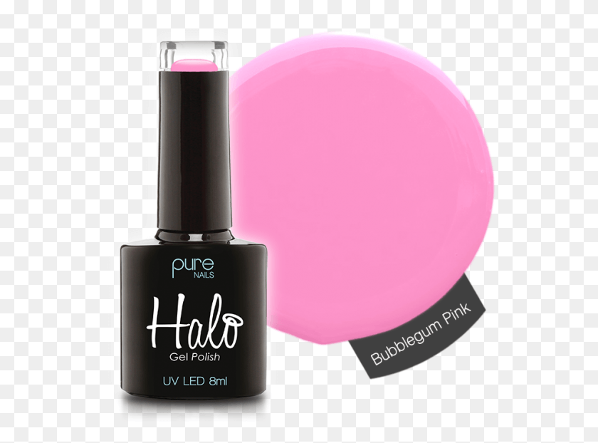 555x562 Zoom Halo Bubblegum Pink, Cosmetics, Bottle, Mixer HD PNG Download