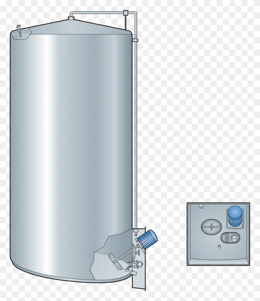 1200x1402 Zoom Milk Storage Tank Design, Tin, Can, Cylinder HD PNG Download