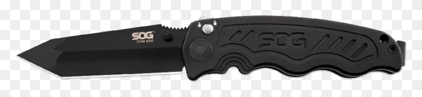 879x152 Zoom Mini Straight Edge Tanto Black Tini Best Automatic Knife 2017, Electronics, Label, Text HD PNG Download