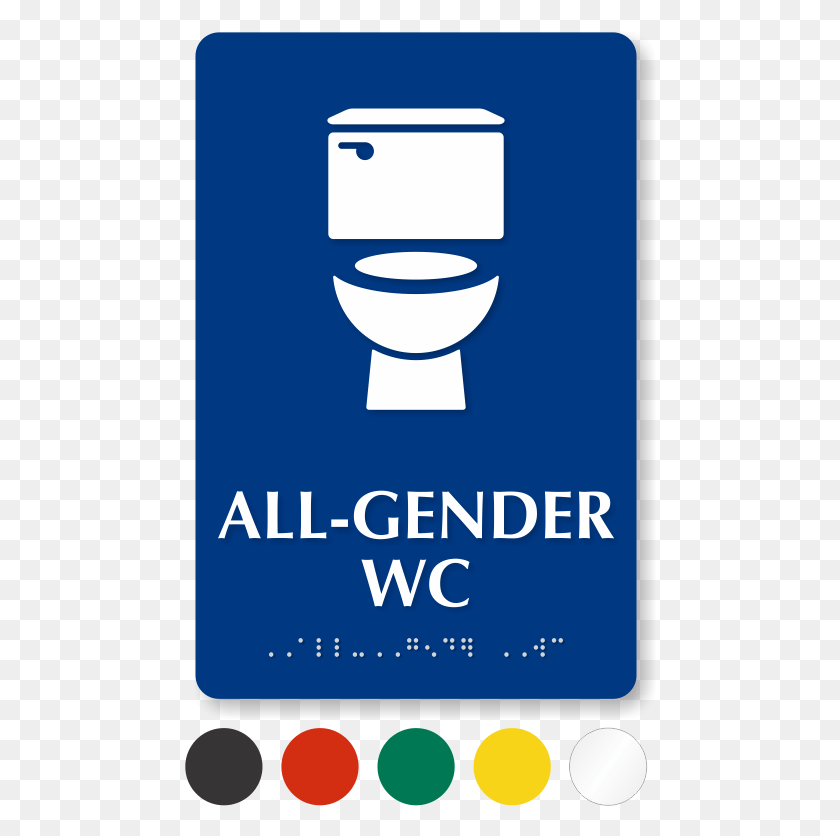472x776 Zoom Price Buy All Gender Bathroom Signs, Text, Lighting, Advertisement HD PNG Download