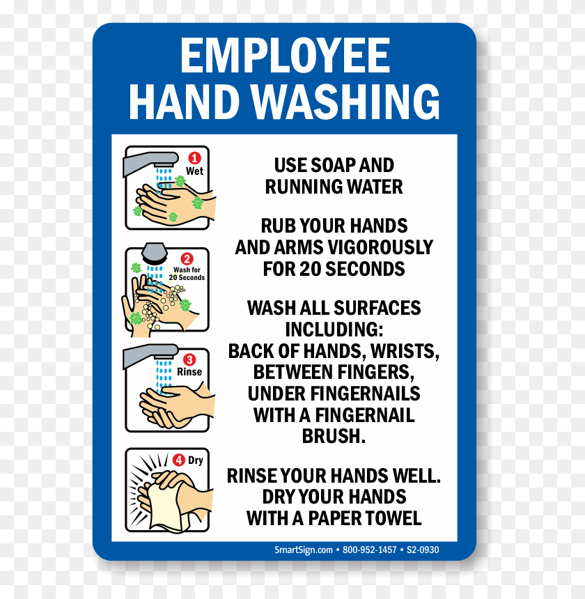 579x800 Zoom Price Buy Employee Handwashing Sign Printable, Poster, Advertisement, Flyer HD PNG Download