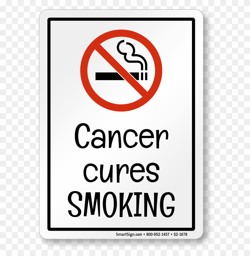 580x800 Zoom Price Buy Smoking Causes Cancer Sign, Symbol, Text, Road Sign HD PNG Download