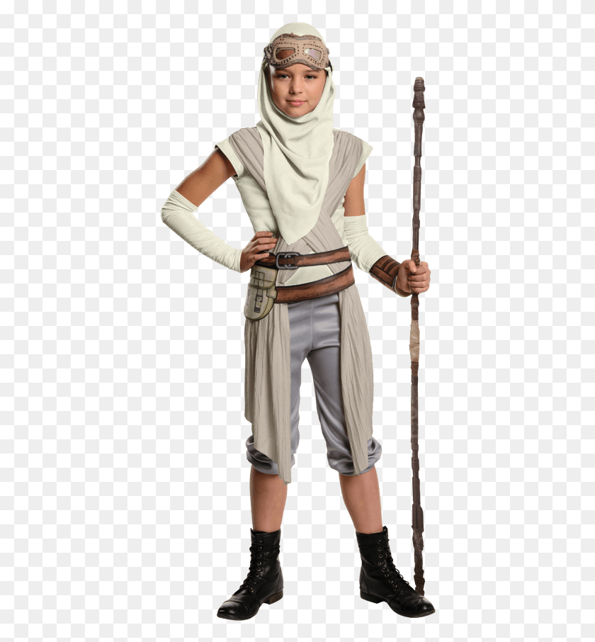 390x846 Zoom Rey Costume Kids, Person, Human, Clothing HD PNG Download