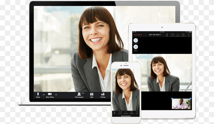 703x487 Zoom Videoconferencing Tutorial Zoom Video Conferencing Mobile, Adult, Person, Woman, Female Clipart PNG
