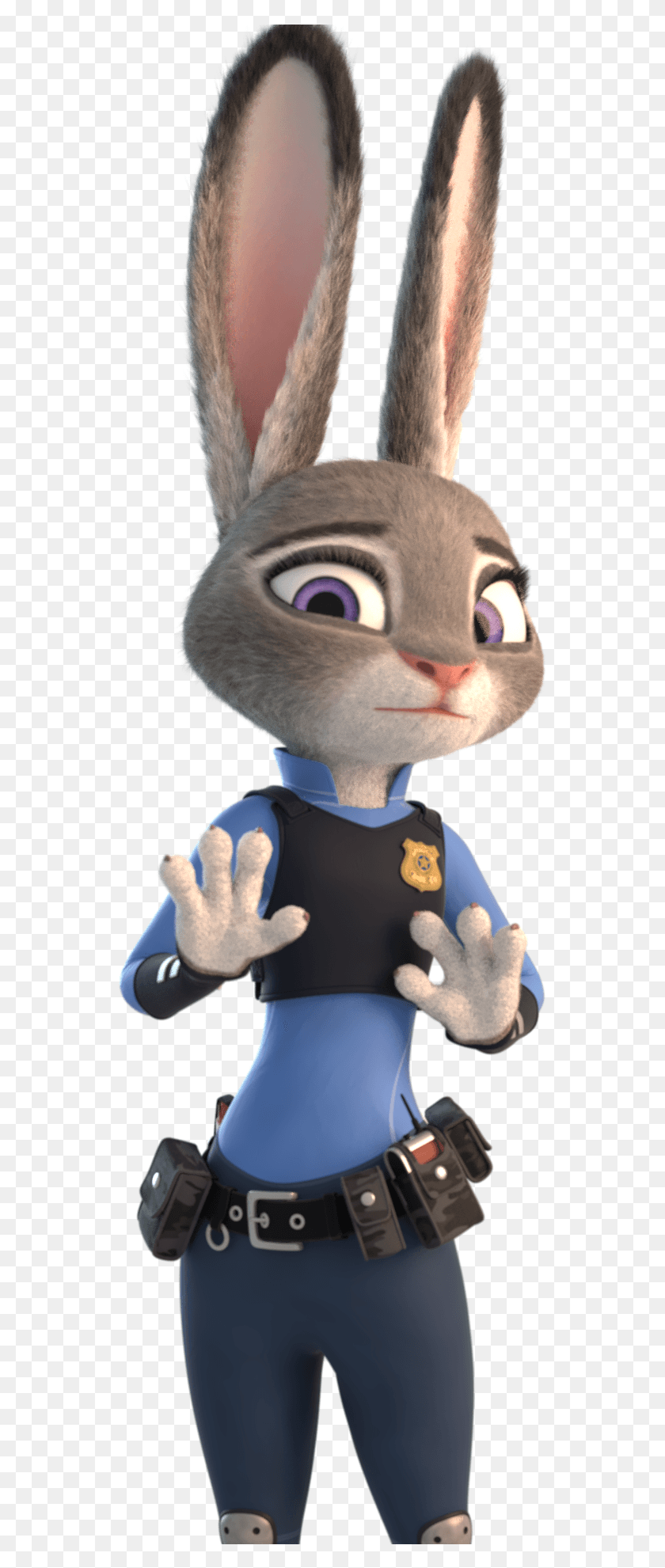 543x1921 Zootopia Judy Png