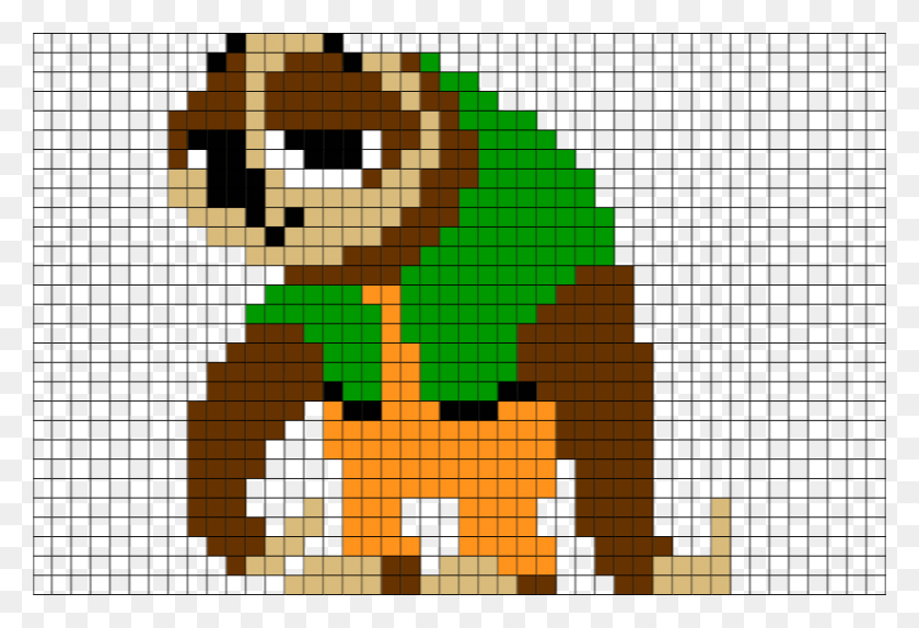 880x581 Descargar Png / Zootopia Pixel Art, Juego, Minecraft, Gráficos Hd Png