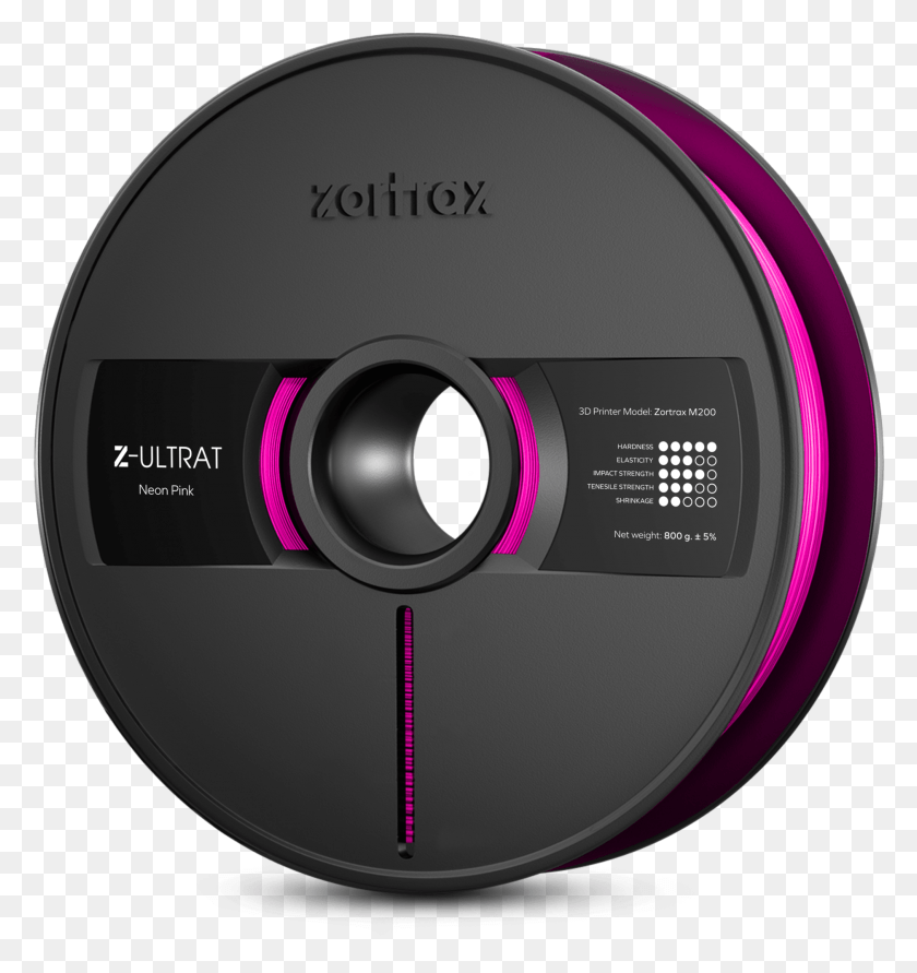 1877x2000 Zortrax Z Ultrat Neon Pink Zortrax Z Ultrat, Диск, Электроника, Камера Hd Png Скачать