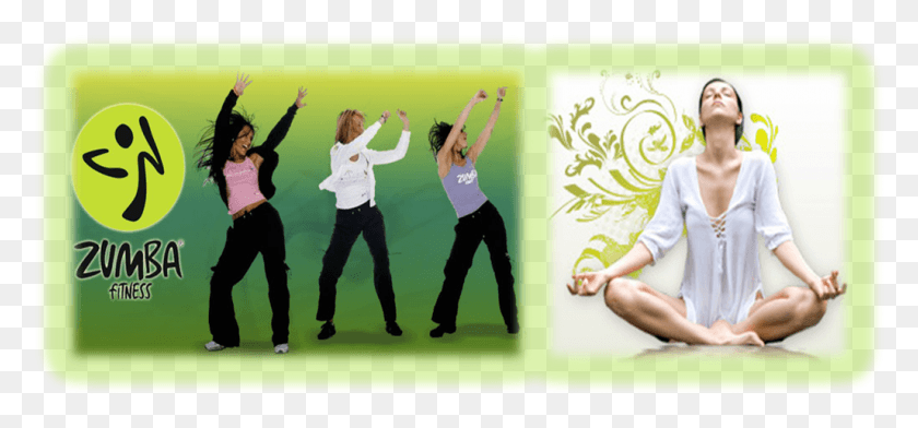 1027x438 Zumba Fitness, Person, Human, Leisure Activities HD PNG Download