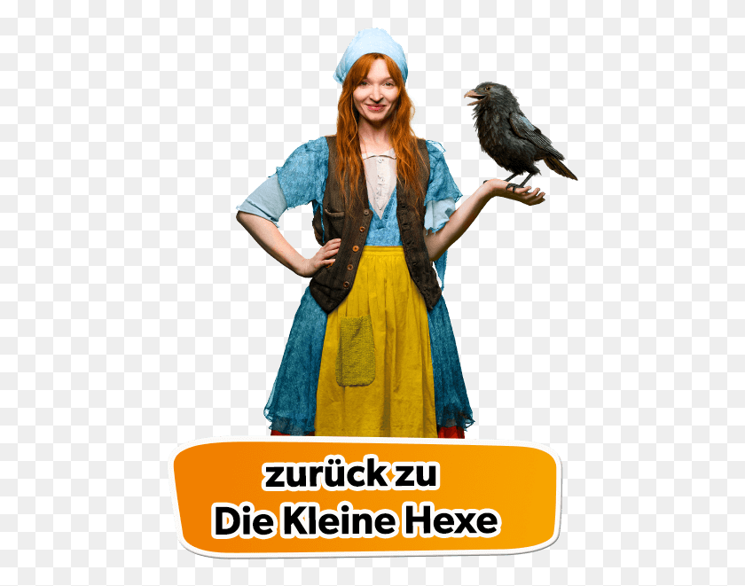 465x601 Zurck Zu Die Kleine Hexe Zurck Zu Die Kleine Hexe Bird Of Prey, Animal, Person, Human HD PNG Download