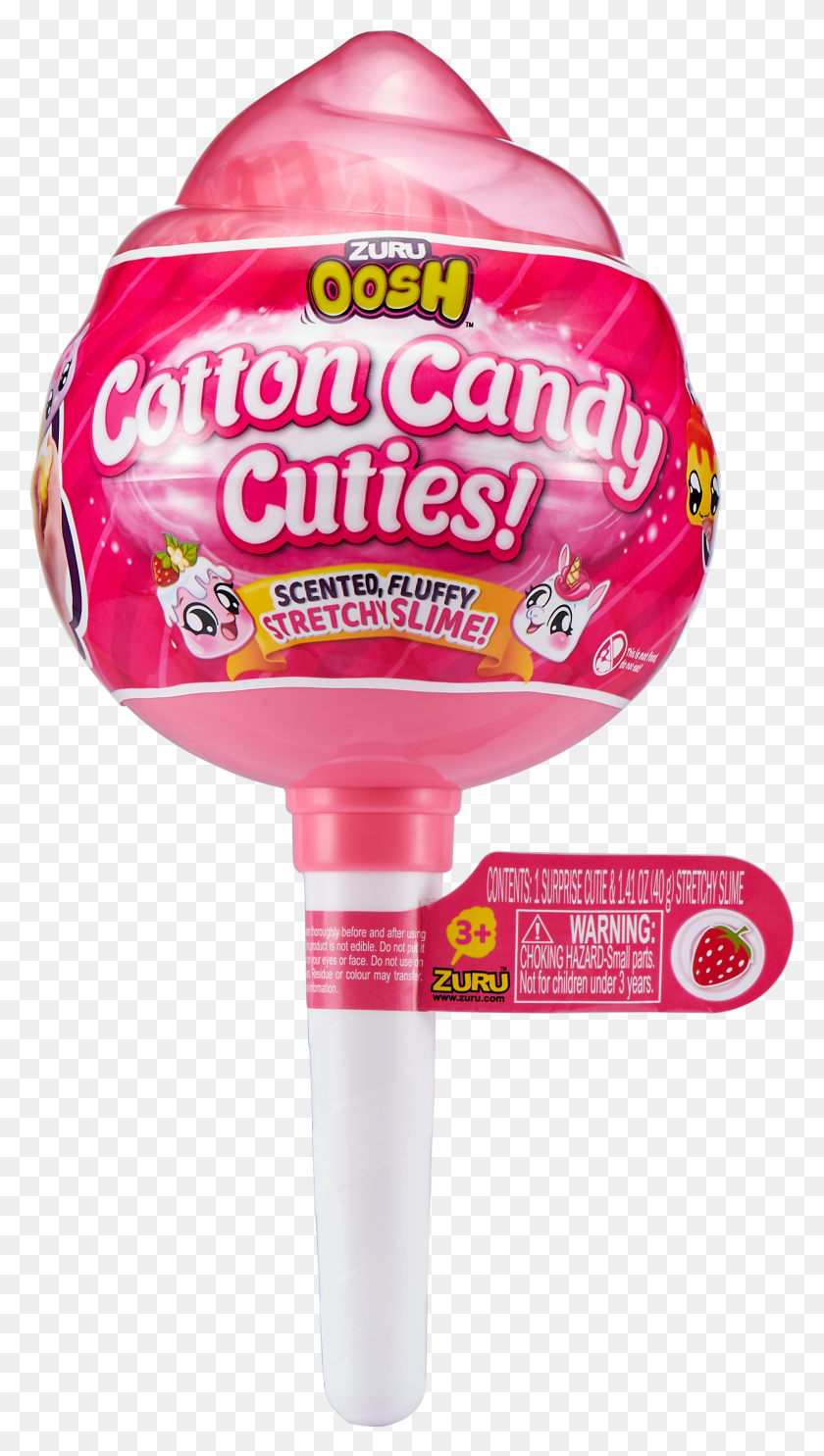 2031x3711 Zuru Oosh Cotton Candy Cuties Ароматическая Слизь С Коллекционной Ватой Candy Cuties Toy Hd Png Скачать