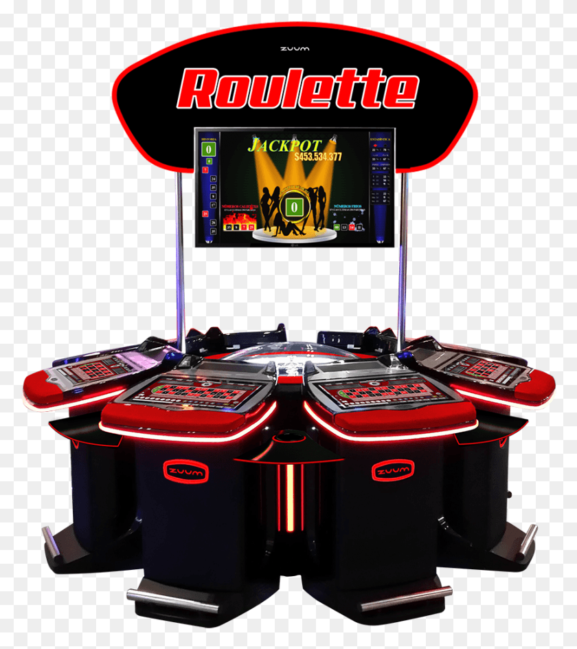 862x977 Zuum Roulette Will Deffinitely Contribute To The Total Zuum Gaming, Arcade Game Machine HD PNG Download