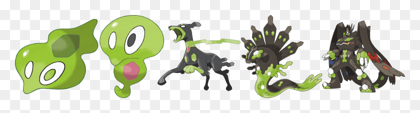 2000x427 Zygarde Zygarde 10 50 And, Animal, Mammal, Cottage HD PNG Download