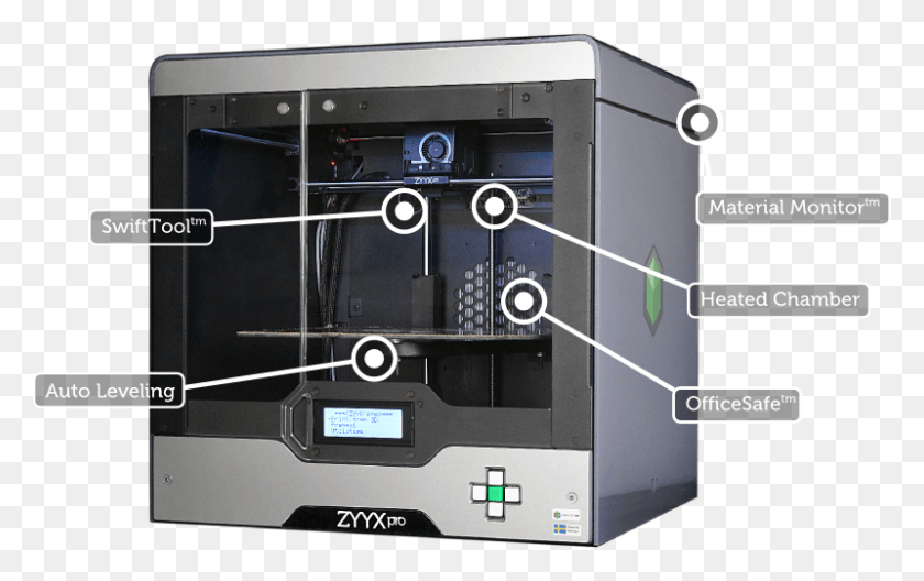 800x481 Descargar Png Zyyxpro Picture3 Impresora 3D Zyyx, Electrónica, Máquina, Cámara Hd Png