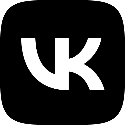 512x512 VK Logo Black